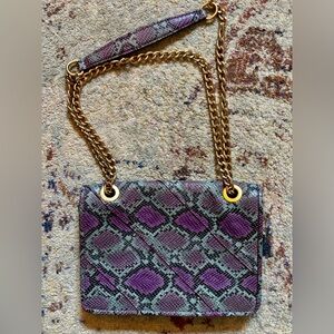Anthropologie Naja AKA Imogen Snake-Print Shoulder Bag - Rare & sold out